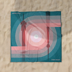 DoubleSized Towel | Towers pink