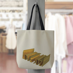 GoldBar DoubleSided ToteBag