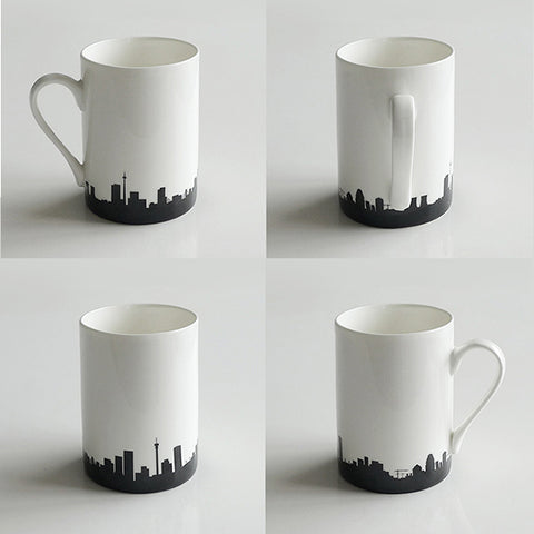 Skyline Mug  | set of four